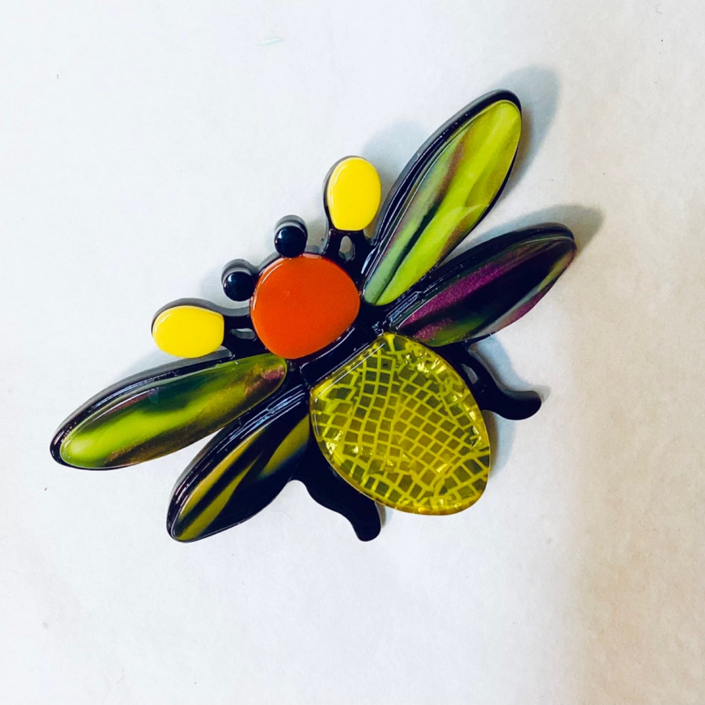 Bee Brooch - Multicoloured