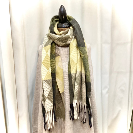 Diamond Scarf - Green