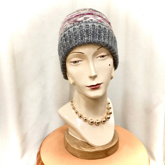 Bonnie Beanie - Multicoloured Grey