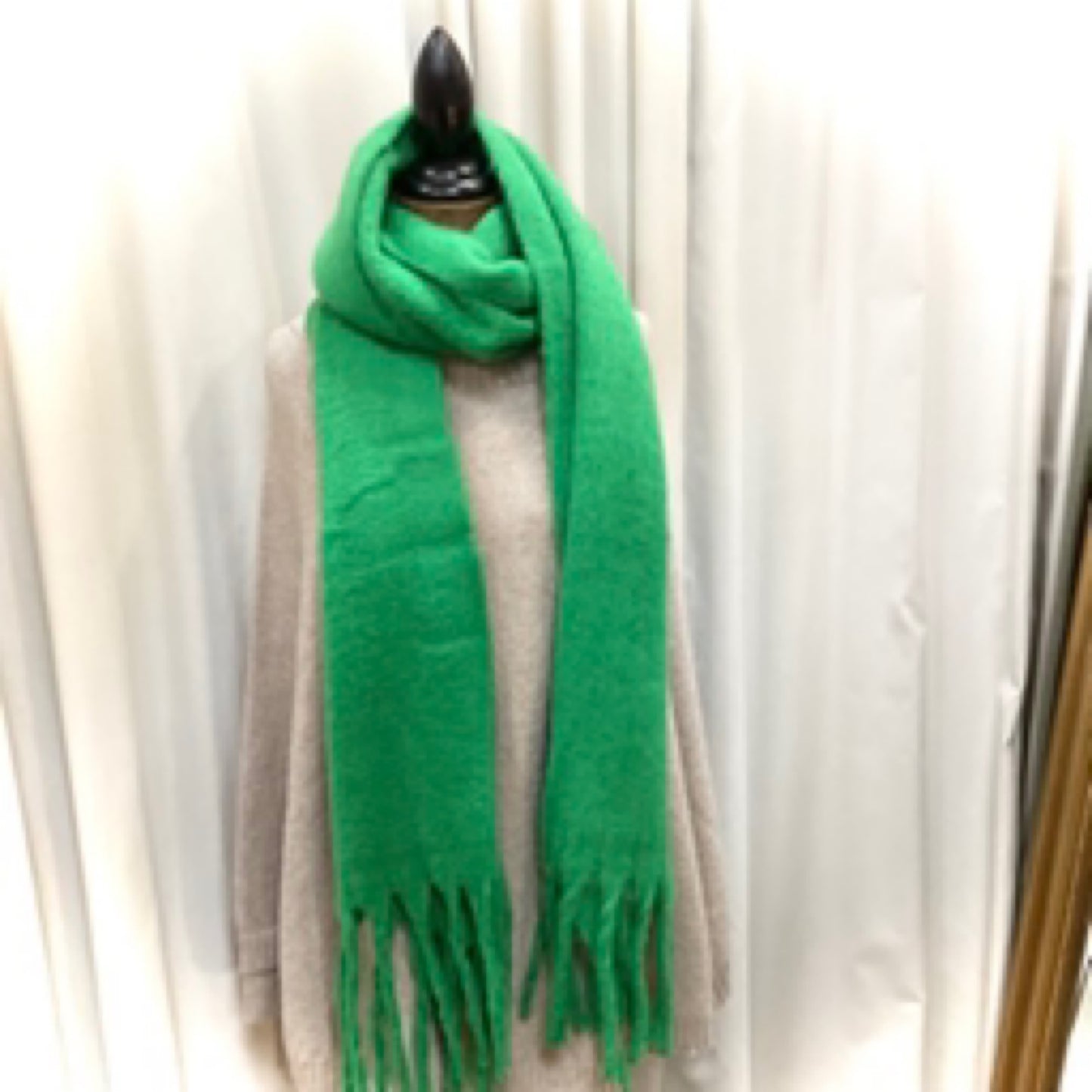 Bella Winter Scarf - Apple Green