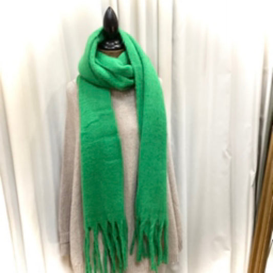 Bella Winter Scarf - Apple Green