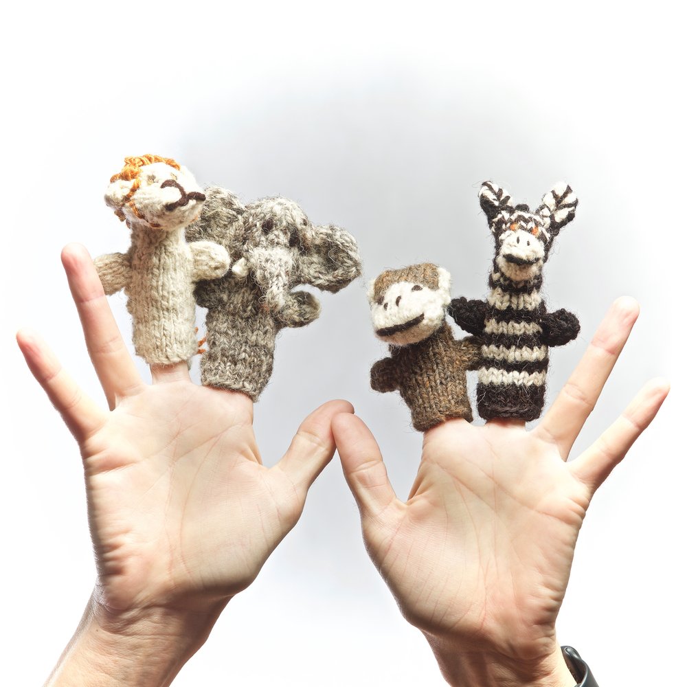 Finger Puppet Savannah 4