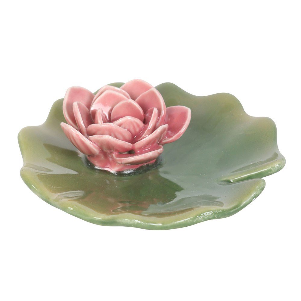 Lily Pad Trinket Dish and Incense Holder