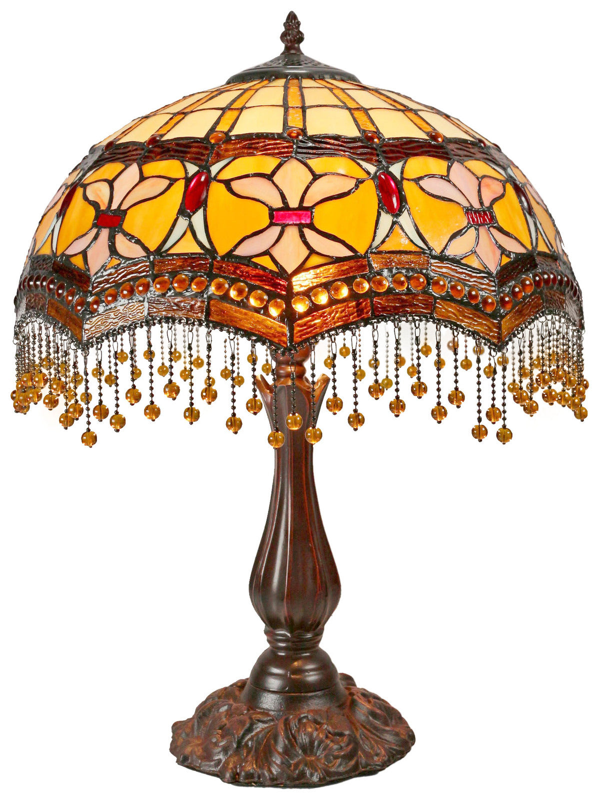 Madonna Beaded Large Table Lamp