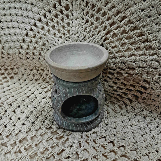 Soapstone Oil Burner Small