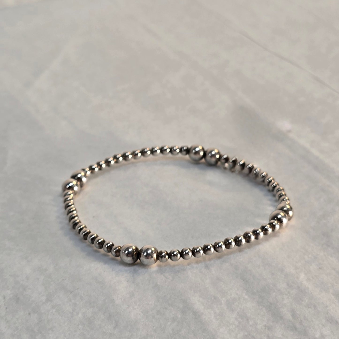Sterling Silver Ball Bracelet