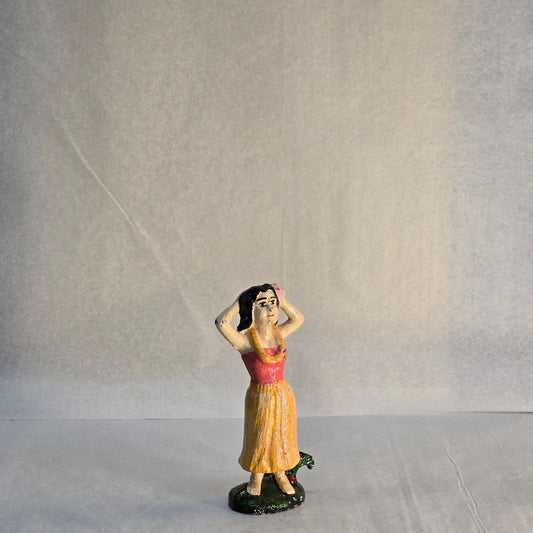 Vintage Steel Style Island Woman