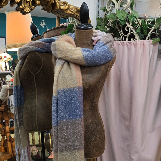 Soft and Warm Blanket Scarf - Camel