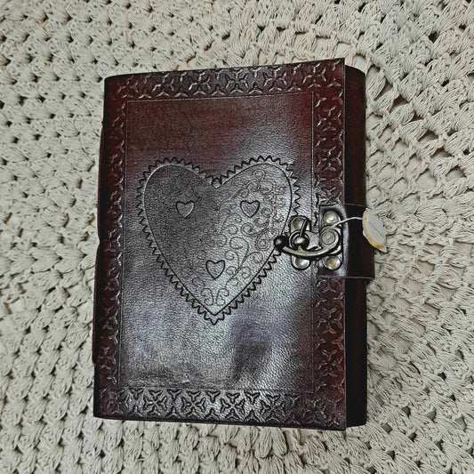 Leather Heart Journal