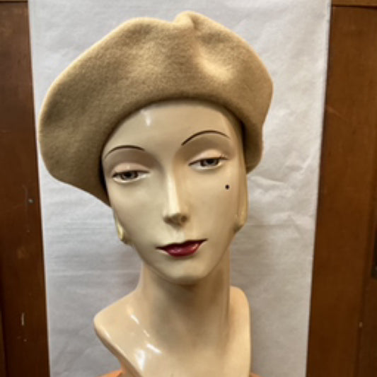 Wool Beret Camel