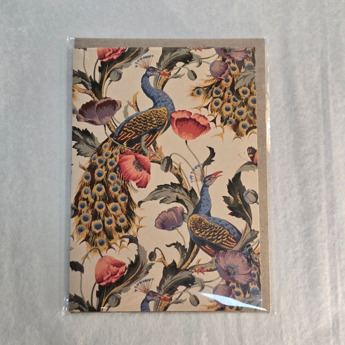 Nuovo Card - Peacock Couple