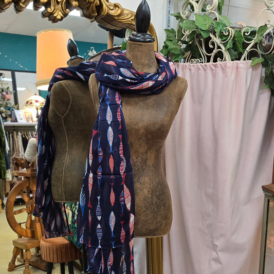 Cotton Sardine Scarf