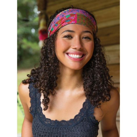 Boho Bandeau Bandana Patchwork Florals
