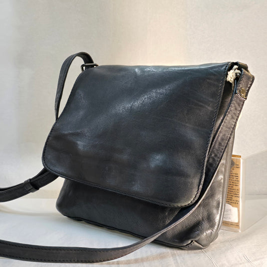 Joy Black Leather Bag