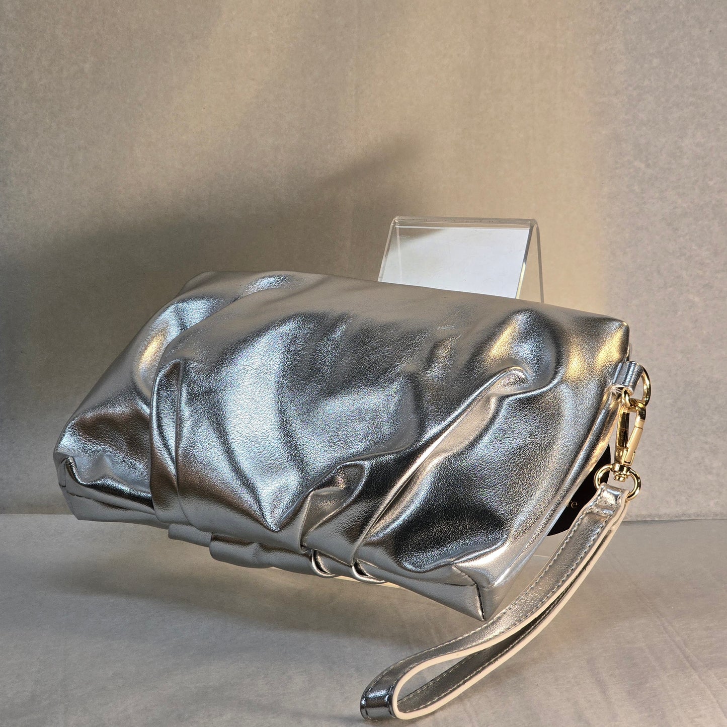 Silver Clutch