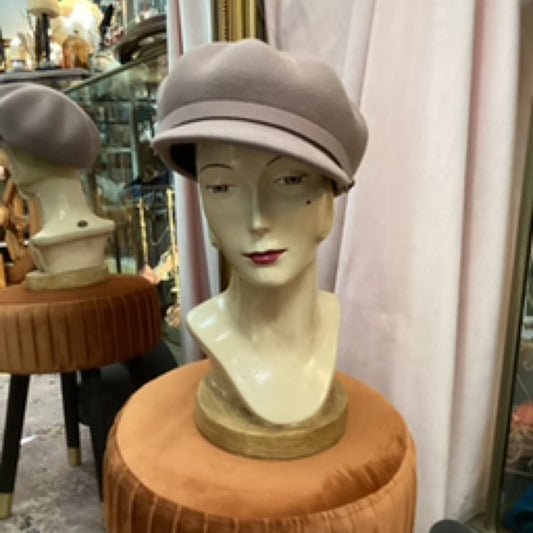 Gianna Wool Felt Hat - Amethyst