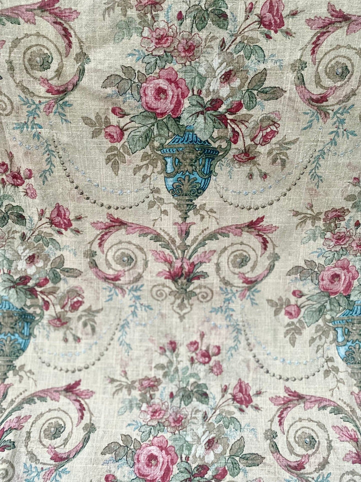 Vintage Floral Tea towels. Blossom Vase