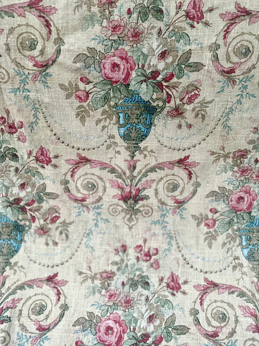 Vintage Floral Tea towels. Blossom Vase